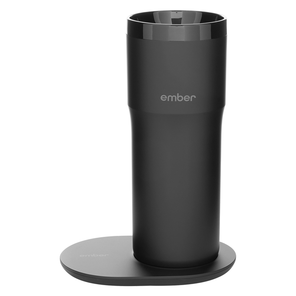 Ember tall mug in black.