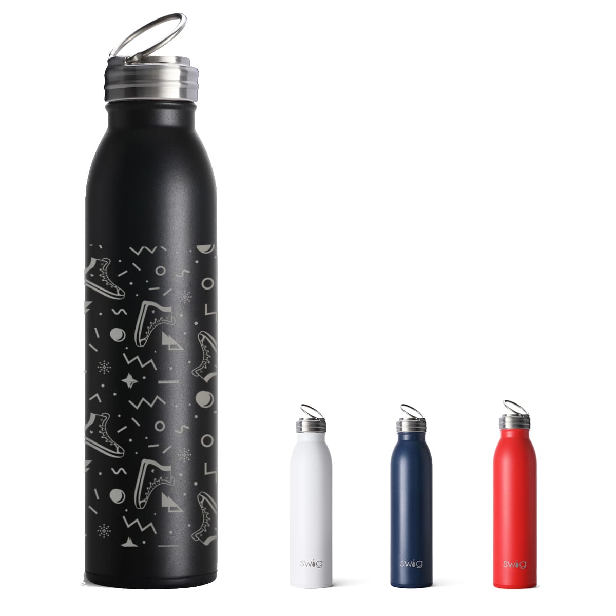 Full Laser Swig Life Stainless Steel Bottle 20 oz.