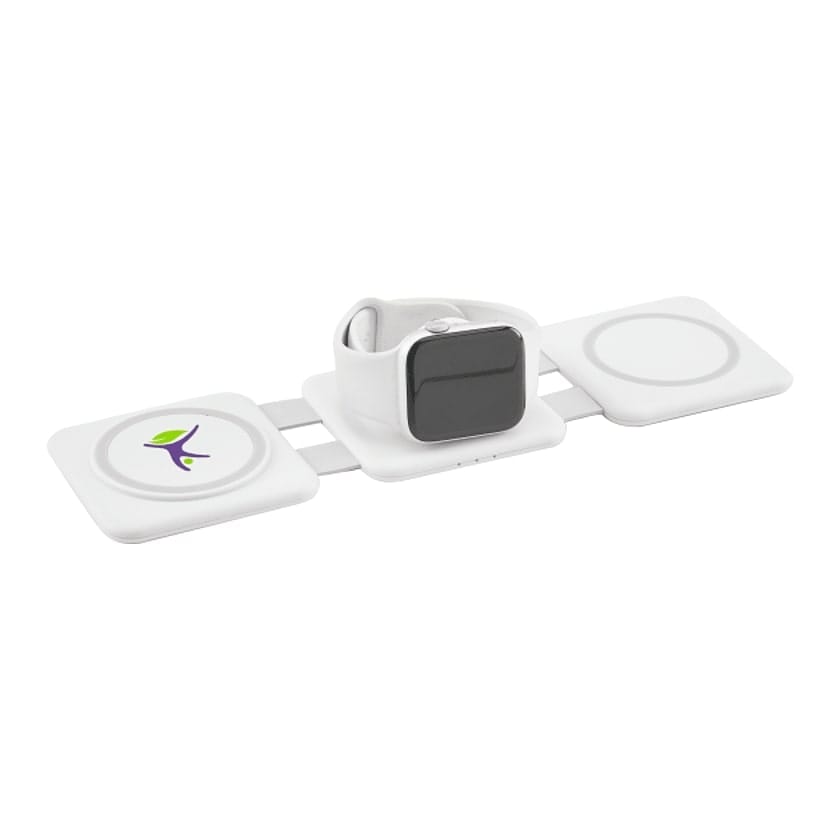 3-in-1 Power Fold 15W Magclick™ Wireless Charger